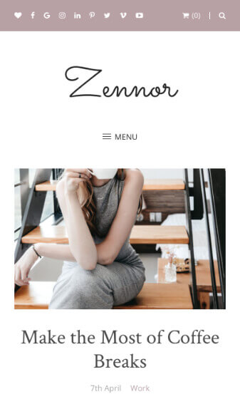 zennor theme for mobile 